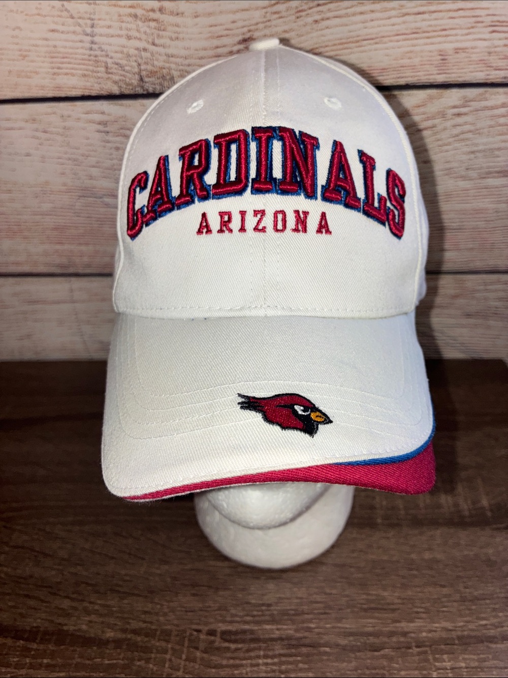 Pre Owned Reebok Arizona Cardinals Buckle Back Hat Arched